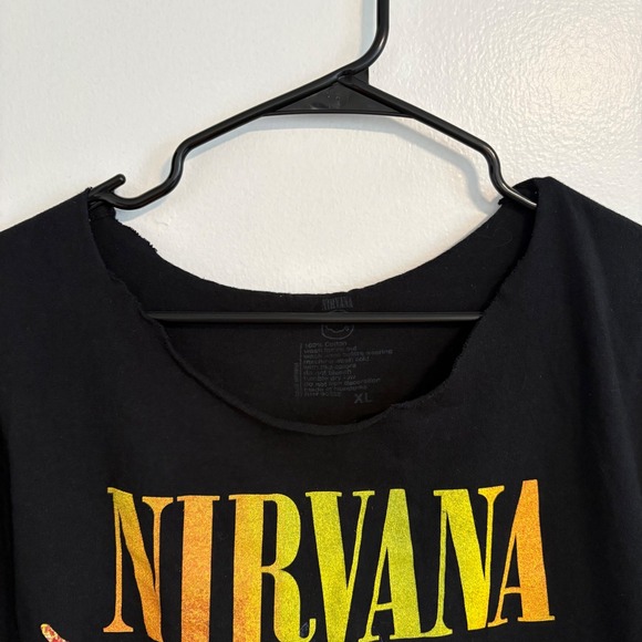 Nirvana In Utero Shirt XL Band Tee Grunge Kurt Cobain Rock Concert Tour 93 Live - Picture 3 of 8